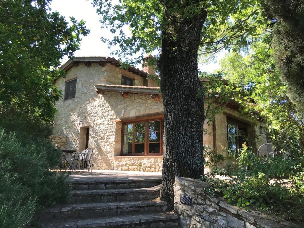 Villa Casanova Di Ricavo Gaiole in Chianti Exterior foto