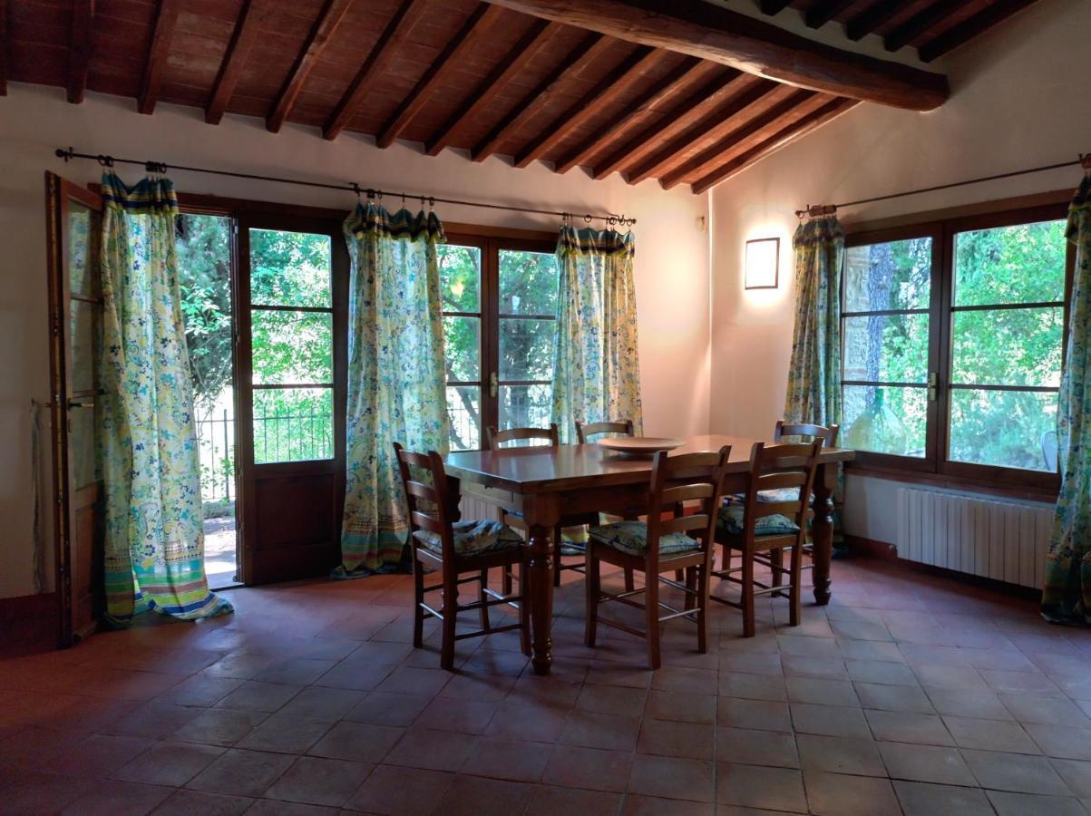 Villa Casanova Di Ricavo Gaiole in Chianti Exterior foto