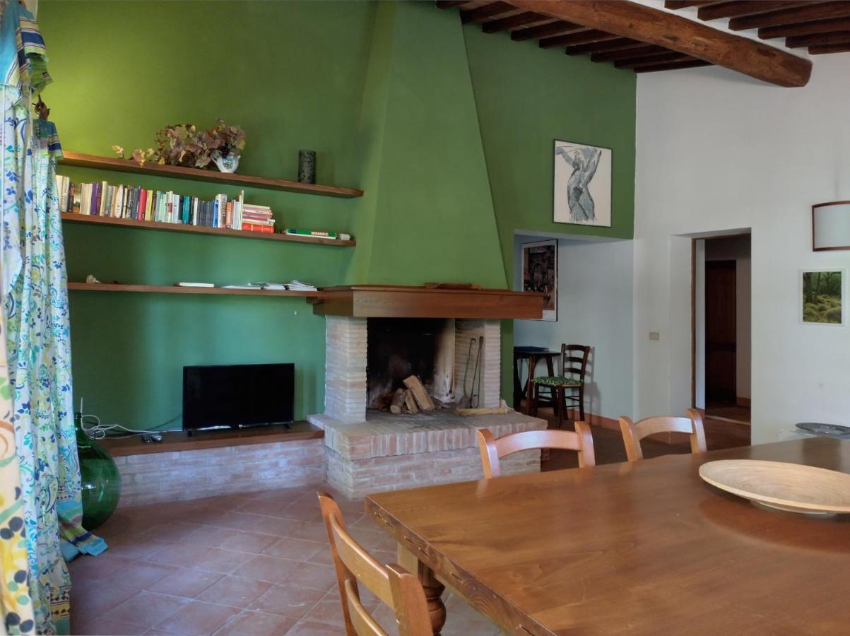 Villa Casanova Di Ricavo Gaiole in Chianti Exterior foto