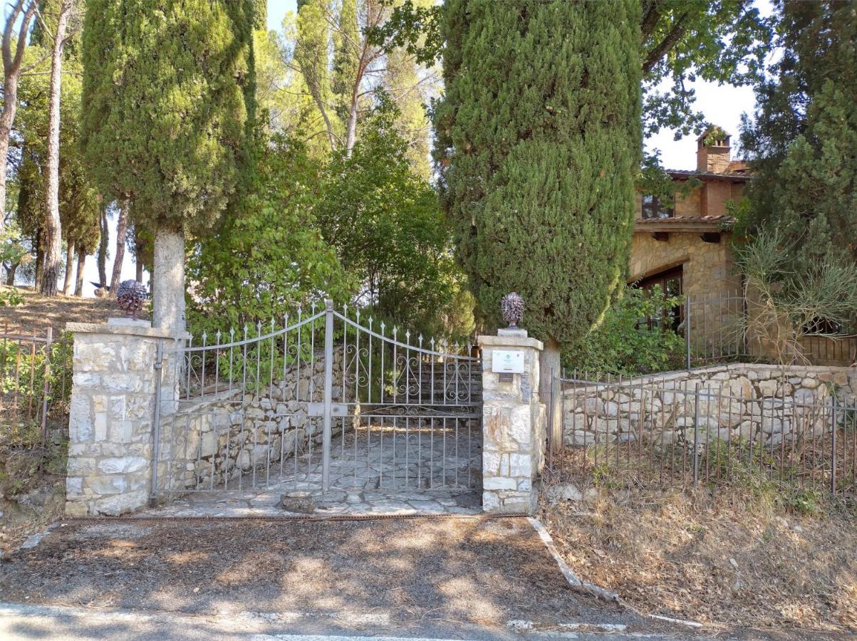 Villa Casanova Di Ricavo Gaiole in Chianti Exterior foto