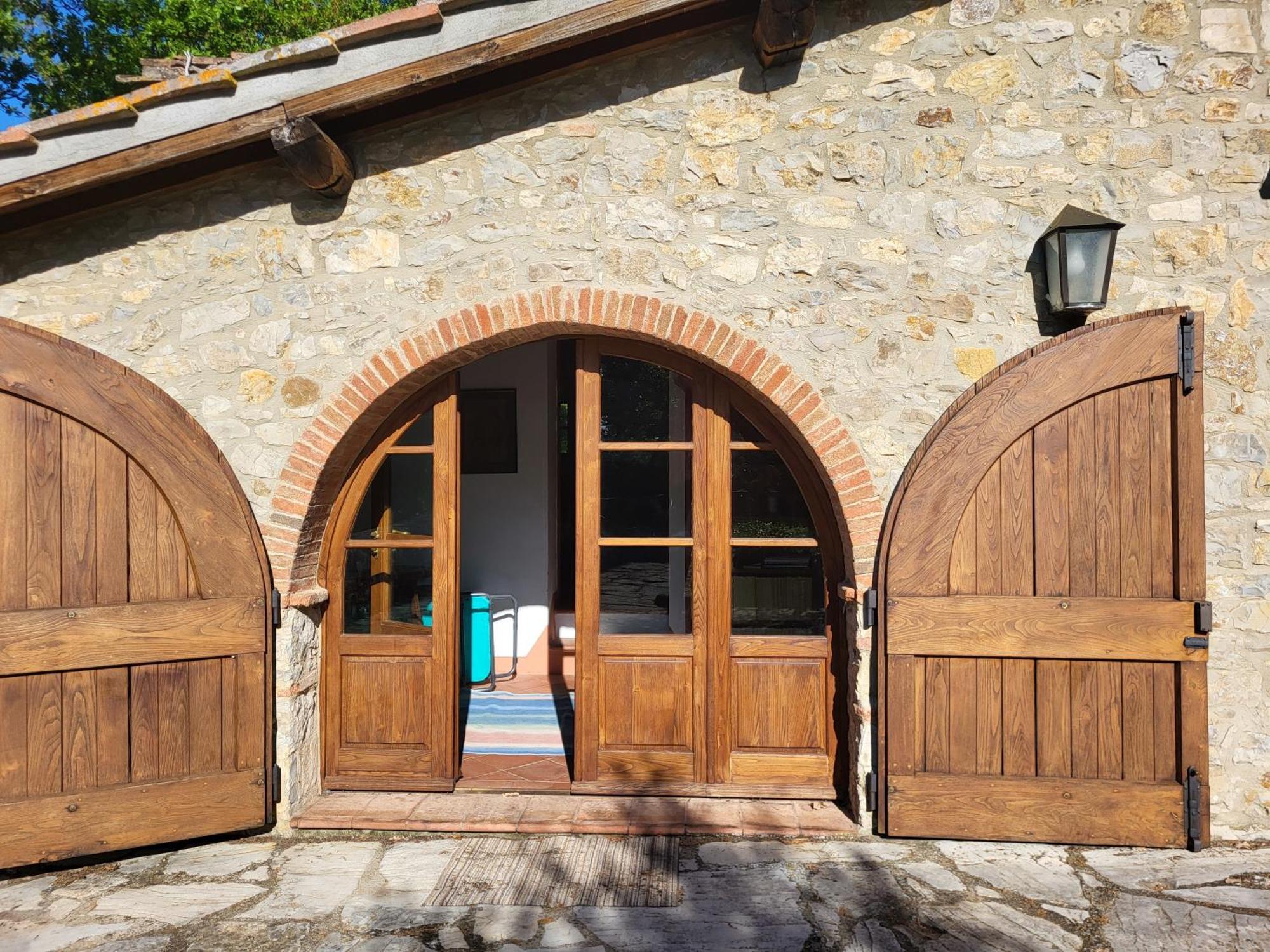 Villa Casanova Di Ricavo Gaiole in Chianti Exterior foto